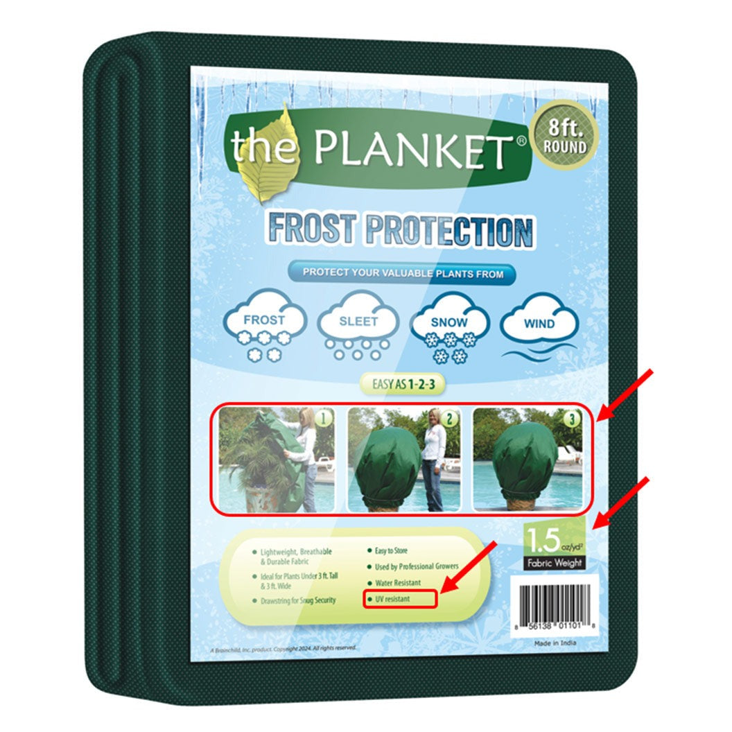 PlanketTM - Frost & Cold Protection (8ft. Round)