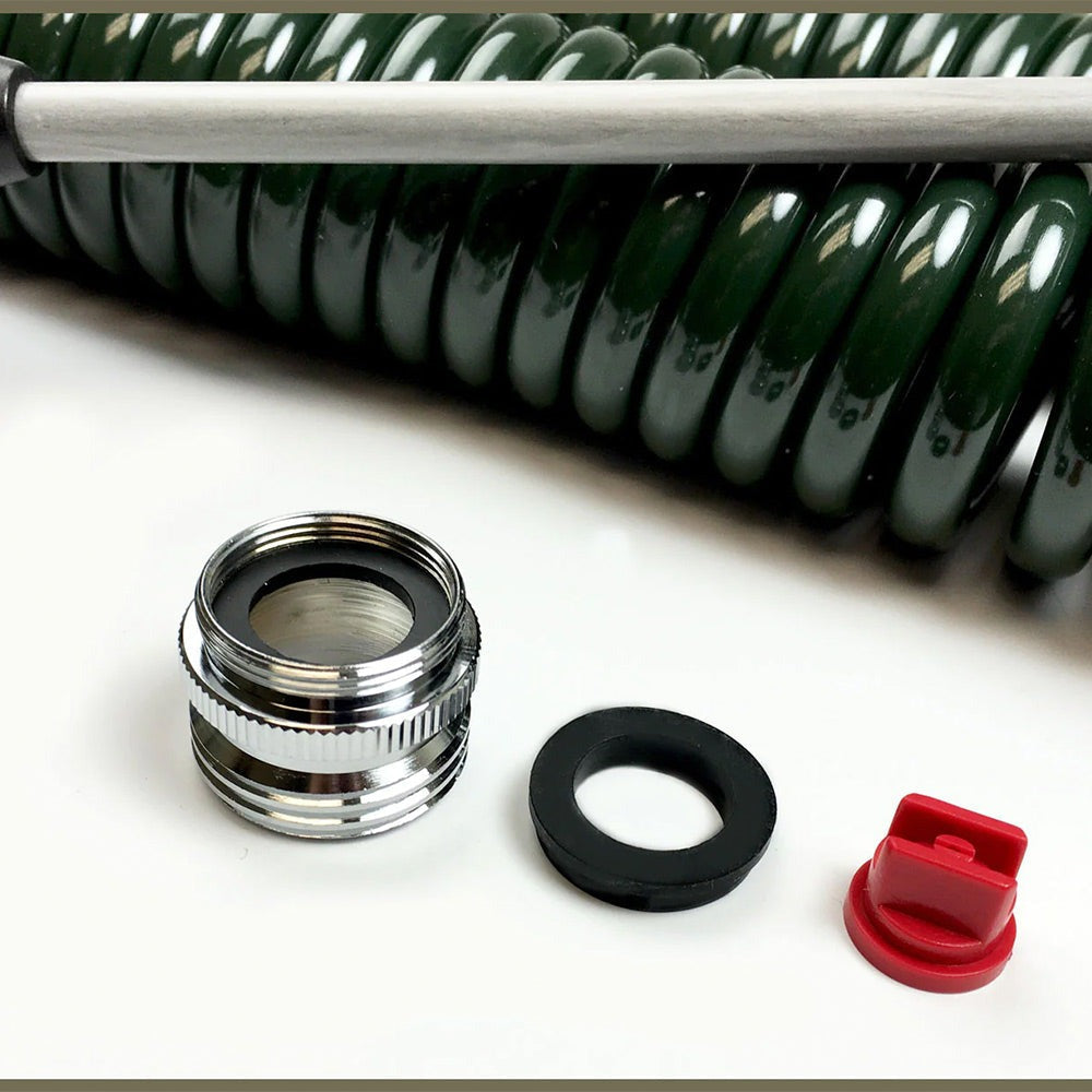 Water Right Mini Coil Hose & Wand Sprayer