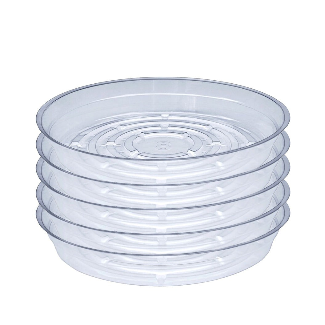 Clear Vinyl Plant Saucer 5-Pack