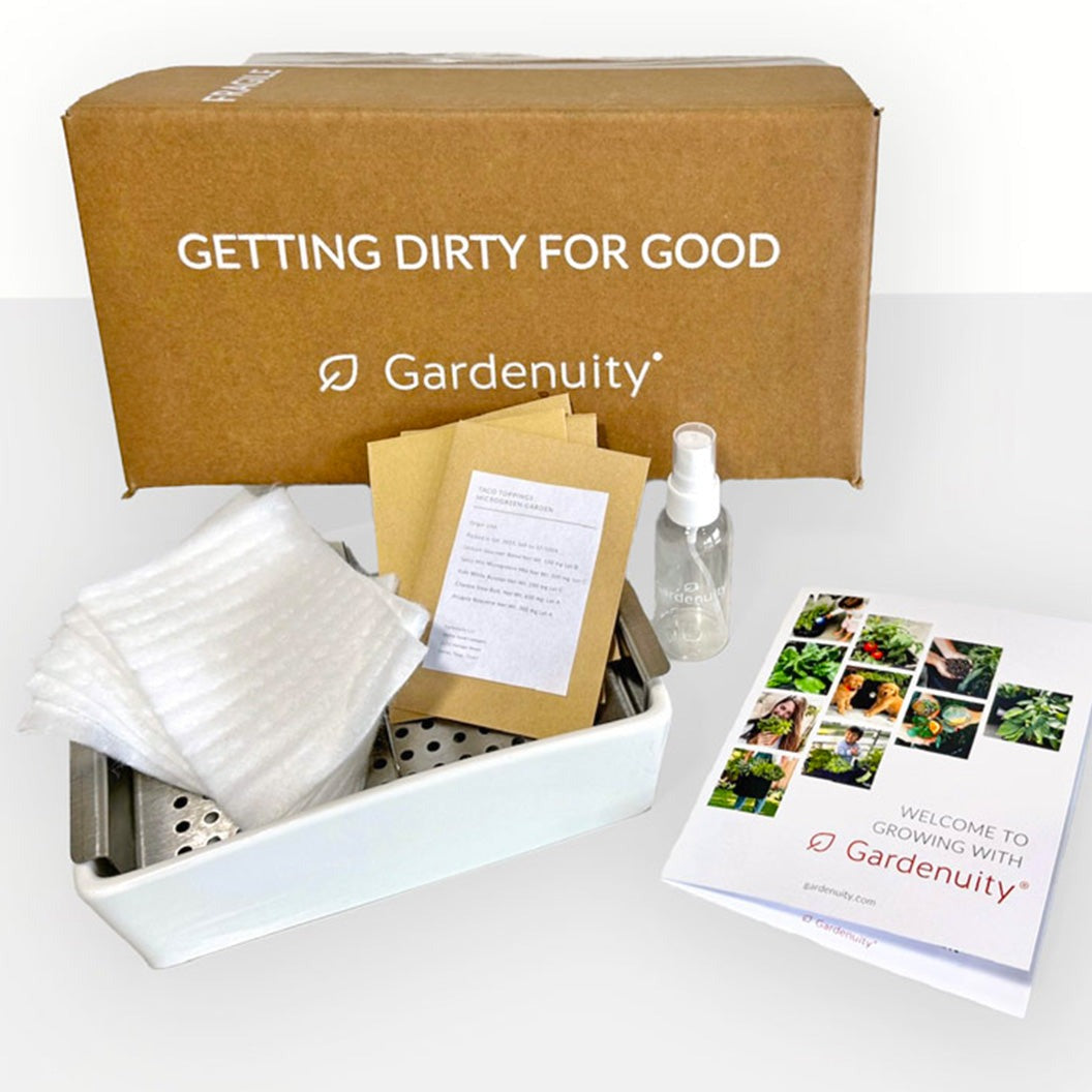 Gardenuity® Microgreens Desktop Garden Starter Kit