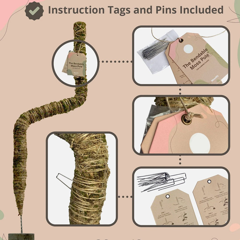 Mossify The Original Bendable Moss PoleTM
