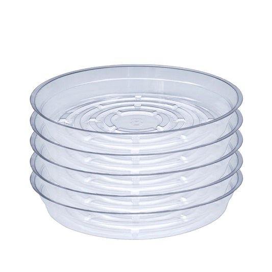 Clear Vinyl Plant Saucer 5-Pack